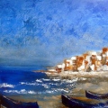 Barques bleues de Taghazout - Les Paysages