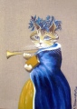 corinnetalamoncottart - Les Chats costumés